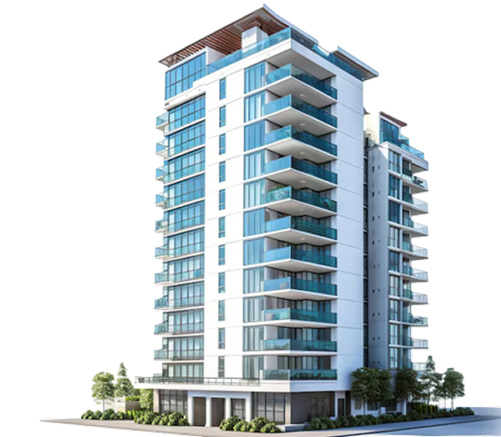 Modern residential building